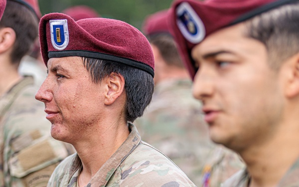 2BCT 82nd Abn. Div. E3B Ruck and Ceremony