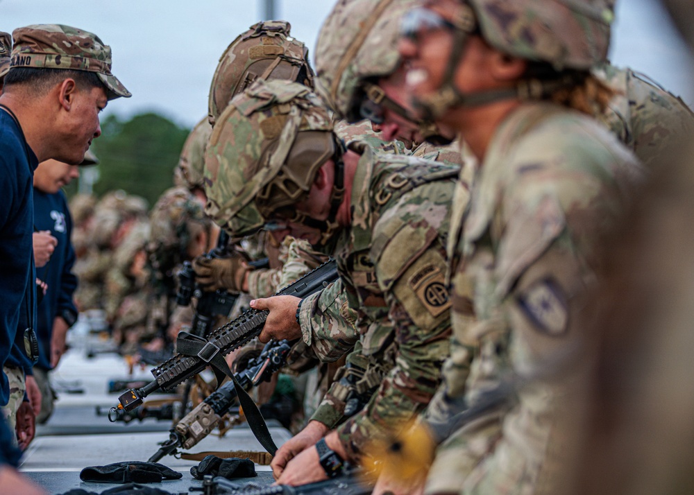 2BCT 82nd Abn. Div. E3B Ruck and Ceremony