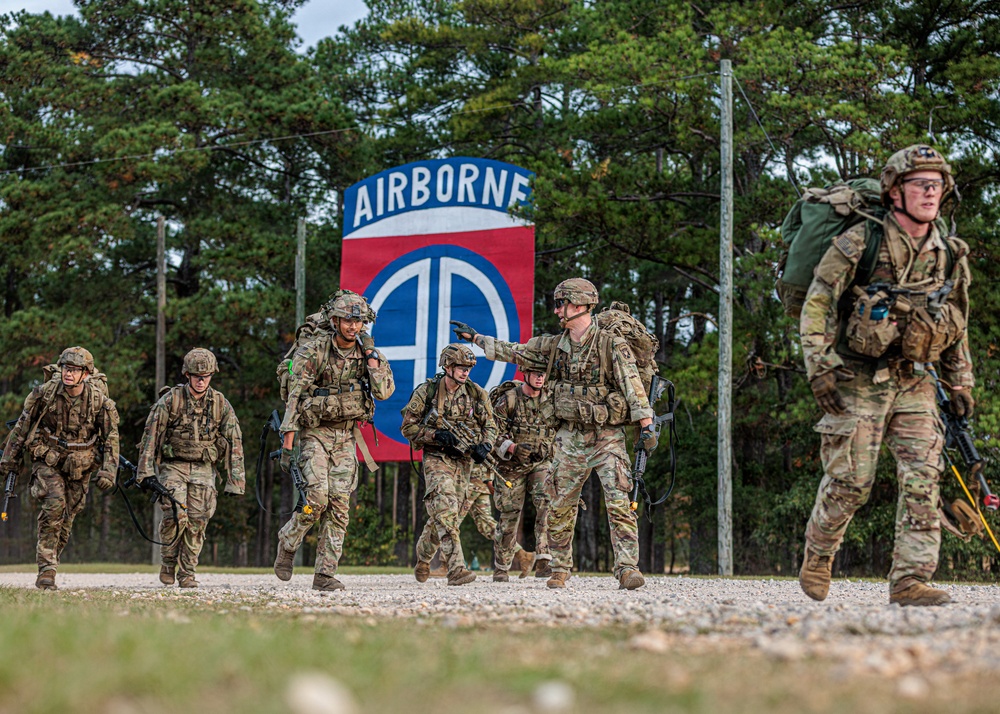 2BCT 82nd Abn. Div. E3B Ruck and Ceremony