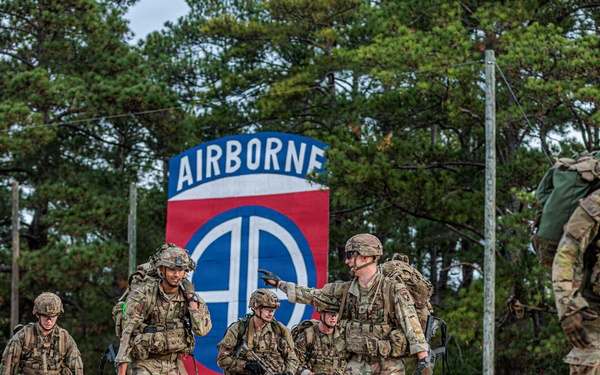 2BCT 82nd Abn. Div. E3B Ruck and Ceremony