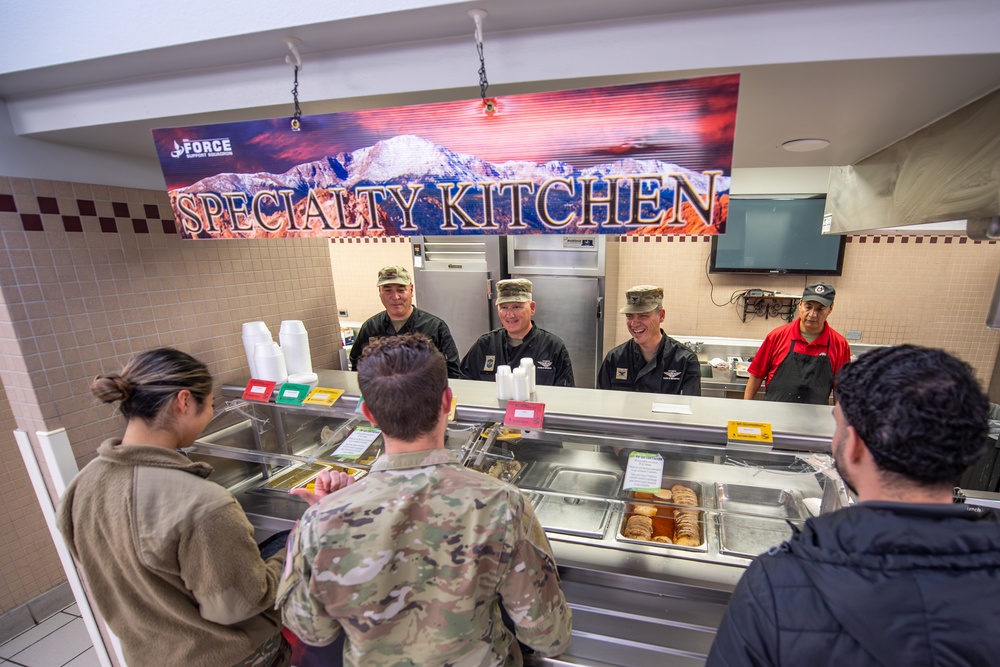 Schriever SFB Thanksgiving Leadership Serve