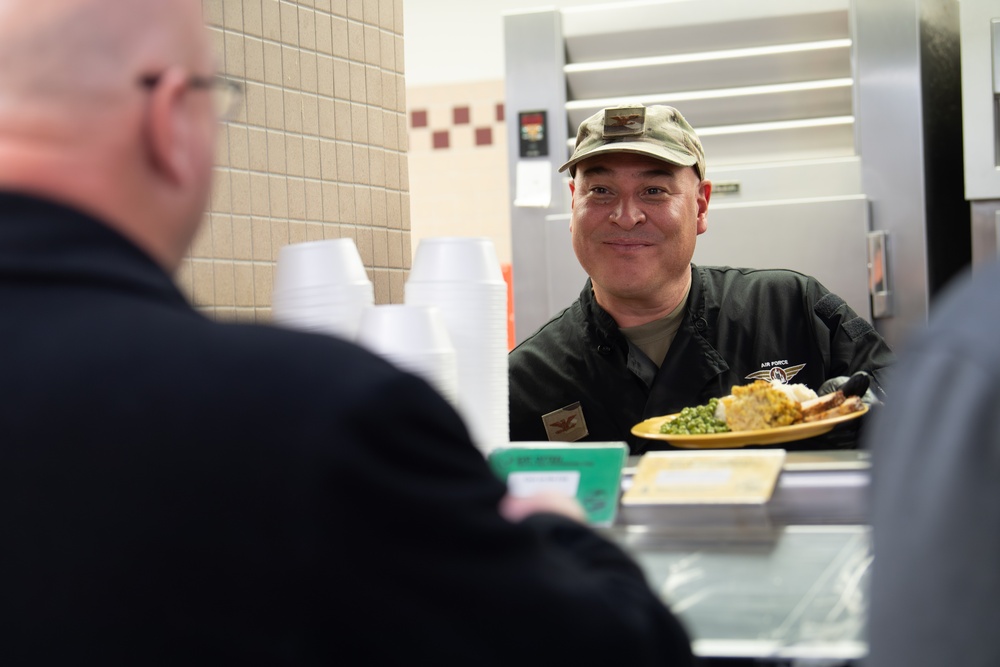 Schriever SFB Thanksgiving Leadership Serve