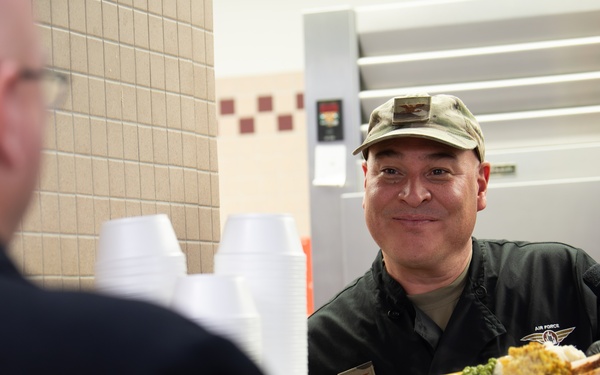 Schriever SFB Thanksgiving Leadership Serve