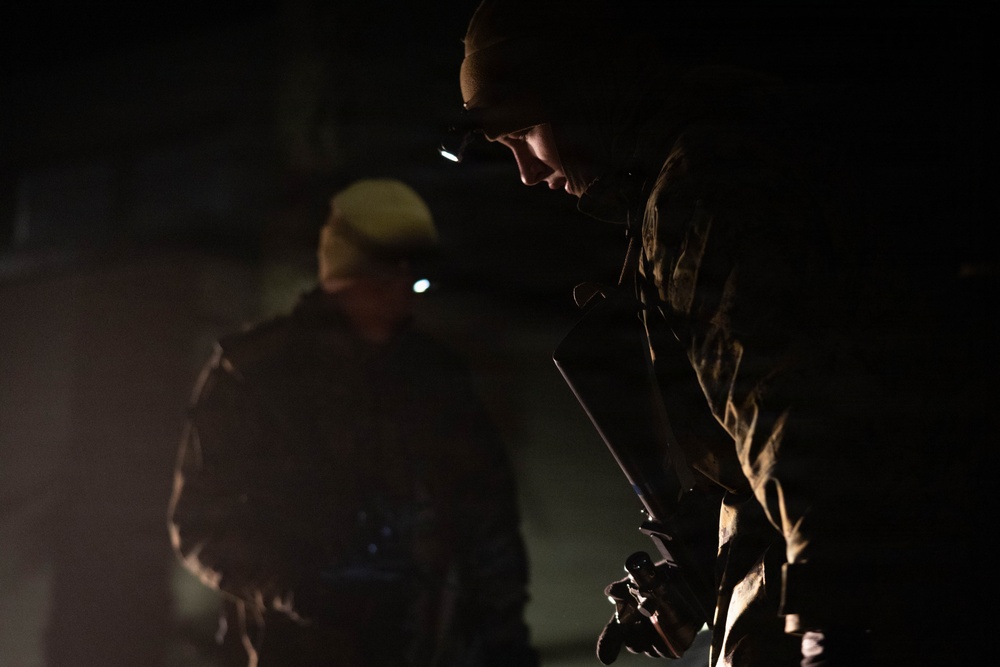 U.S. Marines execute resupply operations while forward deployed