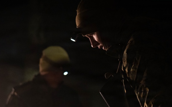 U.S. Marines execute resupply operations while forward deployed