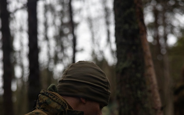 U.S. Marines set-up for bilateral exercise in Finalnd