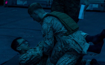 22nd MEU(SOC) | MCMAP Aboard the USS Iwo Jima