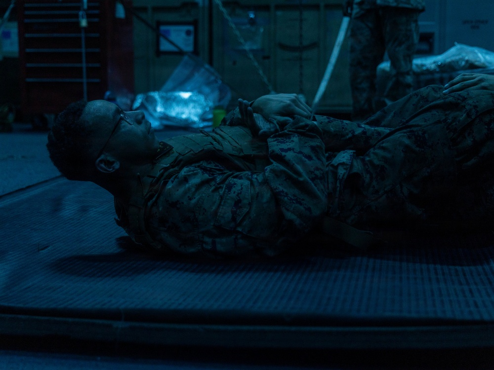 22nd MEU(SOC) | MCMAP Aboard the USS Iwo Jima