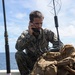 22nd MEU(SOC) | Communications Check aboard USS Iwo Jima during Deployment