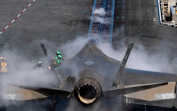 Abraham Lincoln conducts routine operations