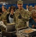 Senior leaders serve Thanksgiving meal for servicemembers