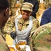 Senior leaders serve Thanksgiving meal for servicemembers