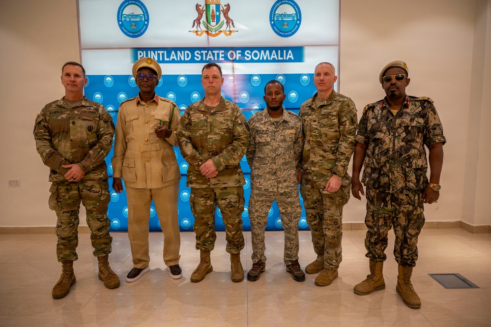 US Africa Command conducts a series of high-level visits to Africa, with stops in Ethiopia and in Somalia’s member states of Somaliland and Puntland
