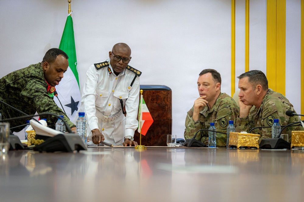 US Africa Command conducts a series of high-level visits to Africa, with stops in Ethiopia and in Somalia’s member states of Somaliland and Puntland