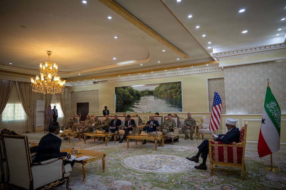 US Africa Command conducts a series of high-level visits to Africa, with stops in Ethiopia and in Somalia’s member states of Somaliland and Puntland