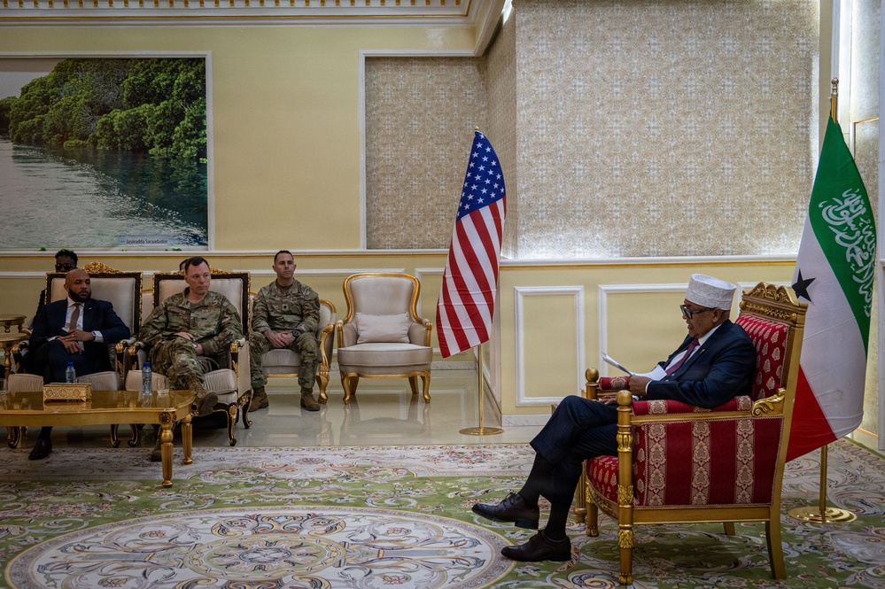 US Africa Command conducts a series of high-level visits to Africa, with stops in Ethiopia and in Somalia’s member states of Somaliland and Puntland