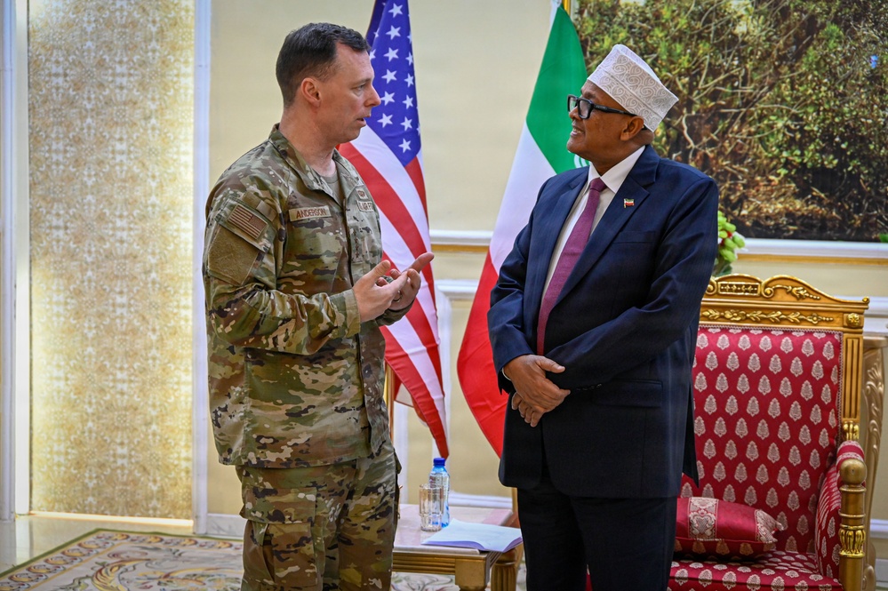 US Africa Command conducts a series of high-level visits to Africa, with stops in Ethiopia and in Somalia’s member states of Somaliland and Puntland