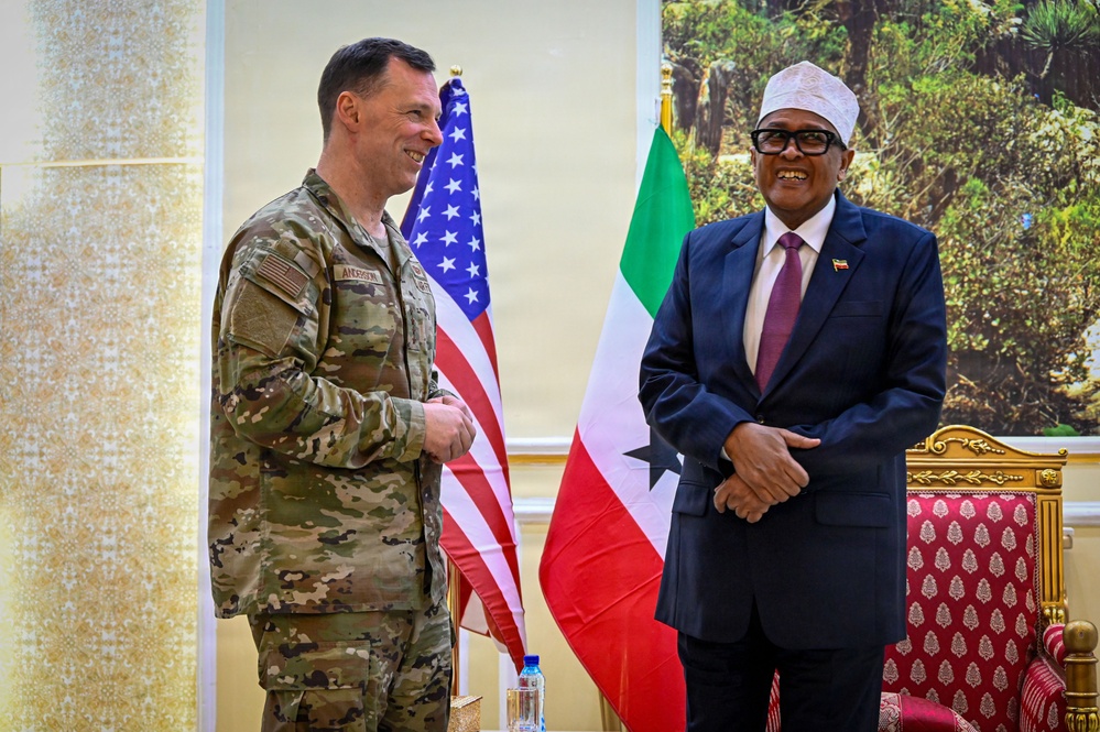 US Africa Command conducts a series of high-level visits to Africa, with stops in Ethiopia and in Somalia’s member states of Somaliland and Puntland