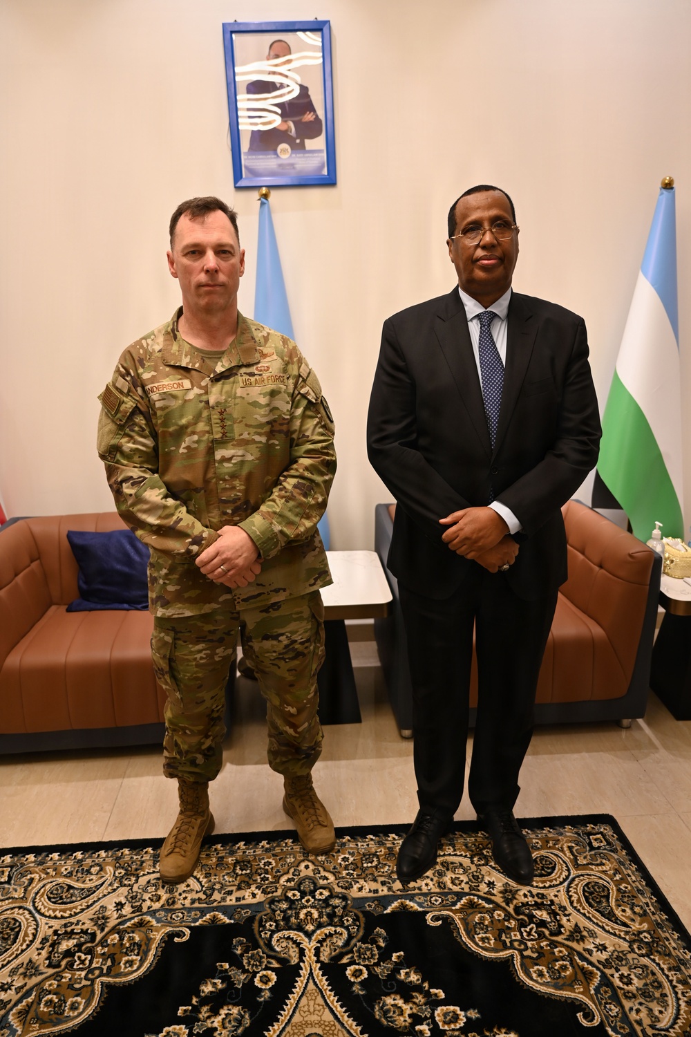 US Africa Command conducts a series of high-level visits to Africa, with stops in Ethiopia and in Somalia’s member states of Somaliland and Puntland