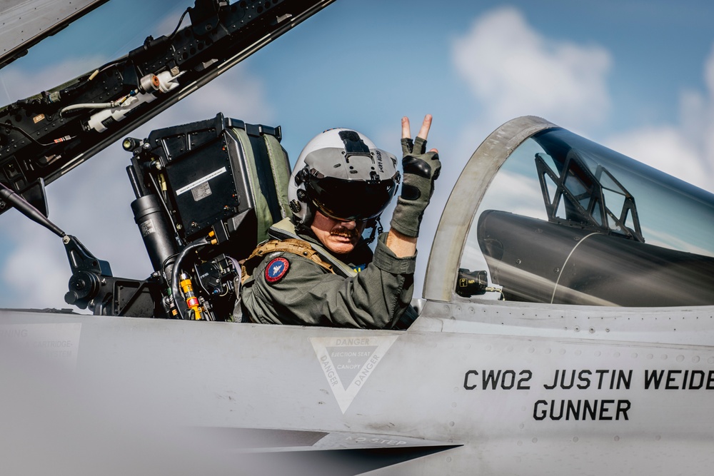 George Washington Conducts Flight Operations