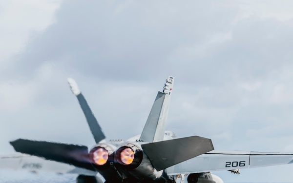 George Washington Conducts Flight Operations