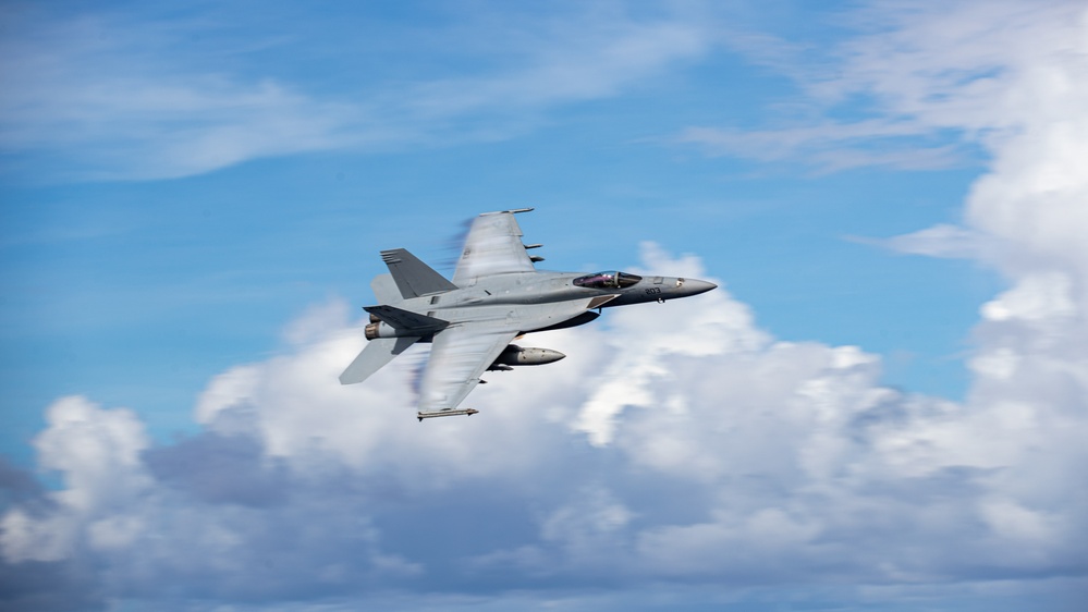 George Washington Conducts Flight Operations