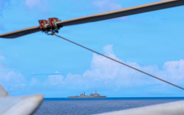 USS Iwo Jima Conducts Operations in the Caribbean Sea