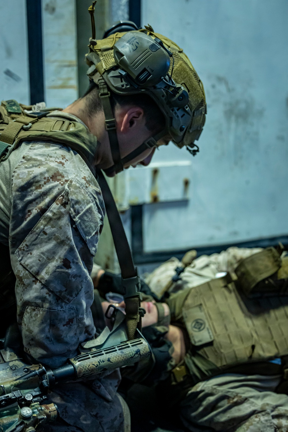 22nd MEU Conducts Close-Quarters Combat Training