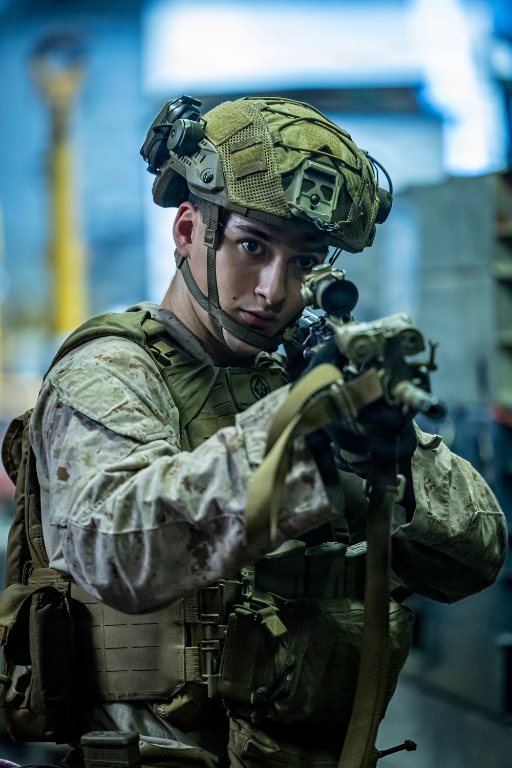 22nd MEU Conducts Close-Quarters Combat Training