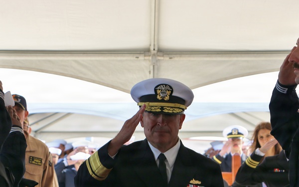 USS Nitze (DDG 94) Holds Change of Command Ceremony