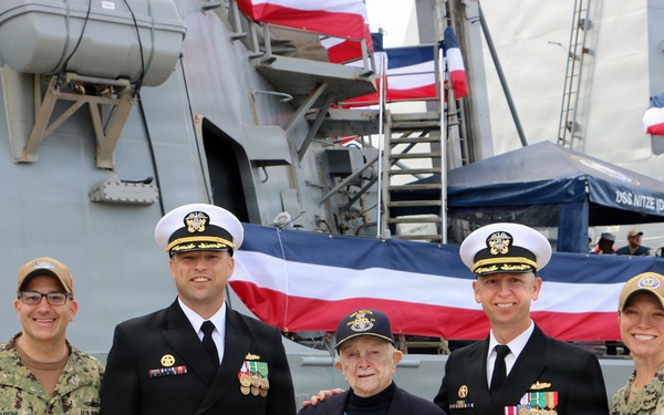 USS Nitze (DDG 94) Holds Change of Command Ceremony