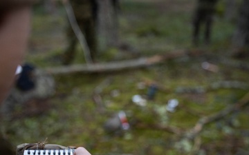 U.S. Marines execute terrain model demonstration before bilateral training exercise