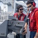 USS Iwo Jima Sailors Operate a 40mm Saluting Battery During a Live Fire Exercise