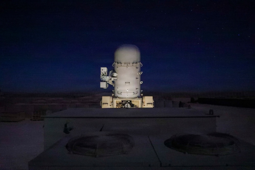 Counter Rocket, Artillery and Mortars System Test Fire