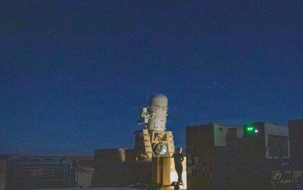 Counter Rocket, Artillery and Mortars System Test Fire