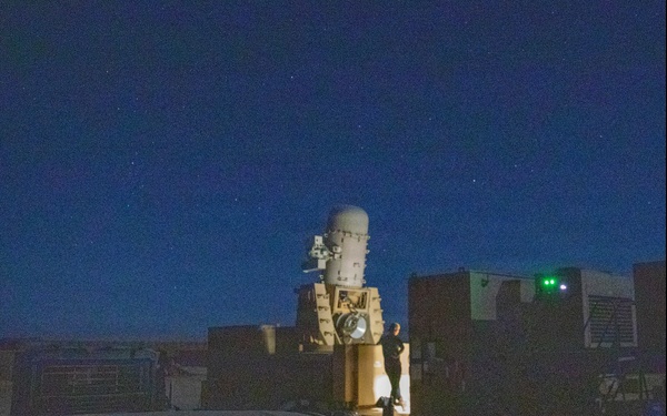 Counter Rocket, Artillery and Mortars System Test Fire