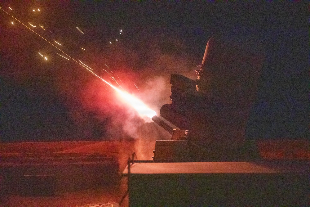 Counter Rocket, Artillery and Mortars System Test Fire