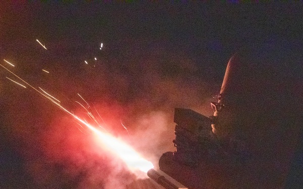 Counter Rocket, Artillery and Mortars System Test Fire