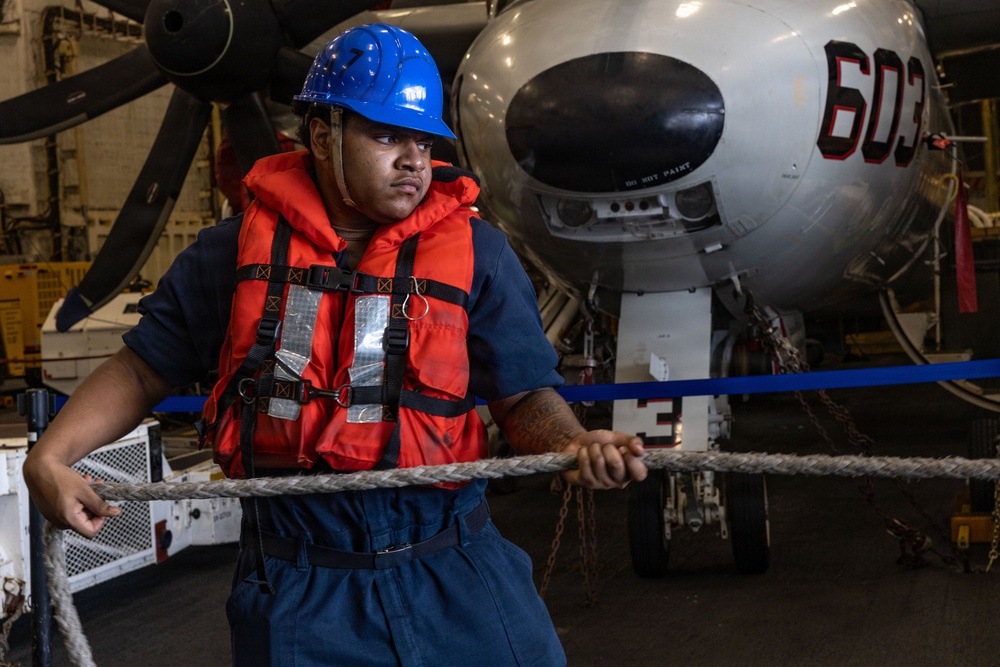 USS Gerald R. Ford (CVN 78) Replenishment-at-Sea
