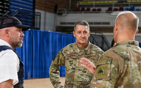 Secretary of War, Chief of the National Guard Bureau, and Director of the Army National Guard Visit Soldiers Supporting Operation D.C. Safe During Post Thanksgiving Visit