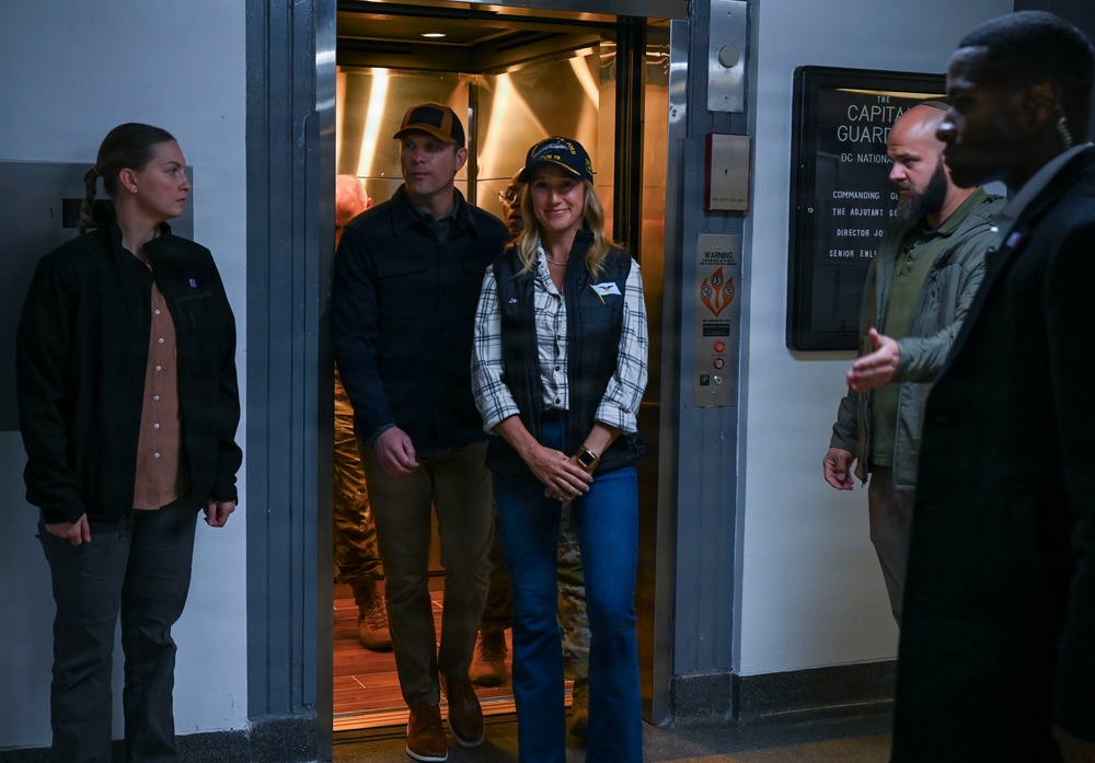 Secretary of War, Chief of the National Guard Bureau, and Director of the Army National Guard Visit Soldiers Supporting Operation D.C. Safe During Post Thanksgiving Visit