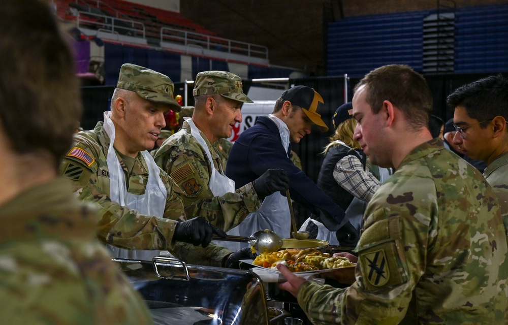 Secretary of War, Chief of the National Guard Bureau, and Director of the Army National Guard Visit Soldiers Supporting Operation D.C. Safe During Post Thanksgiving Visit