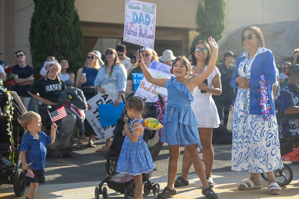 USS Wayne E. Meyer Returns from Deployment
