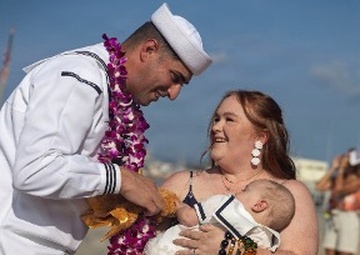 USS Wayne E. Meyer Returns from Deployment