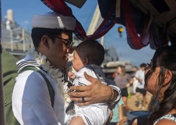 USS Wayne E. Meyer Returns from Deployment