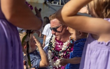 USS Wayne E. Meyer Returns from Deployment