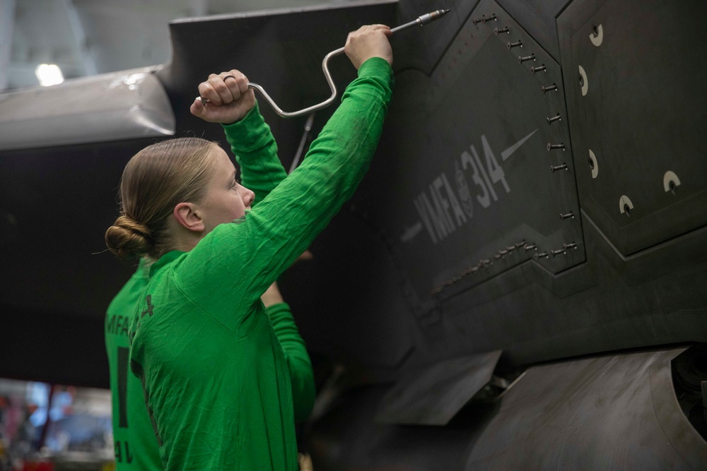 USS Abraham Lincoln conducts routine operations.