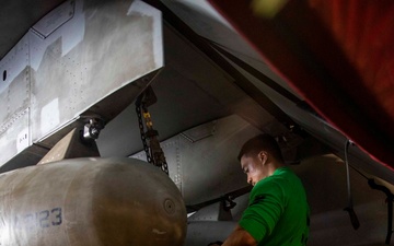 USS Abraham Lincoln conducts routine operations.