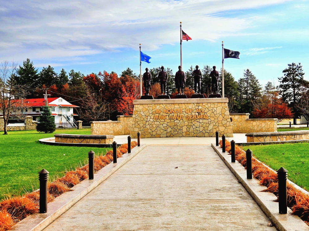 Fort McCoy's Veterans Memorial Plaza