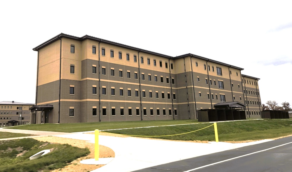 November 2025 construction operations for South Barracks Project at Fort McCoy